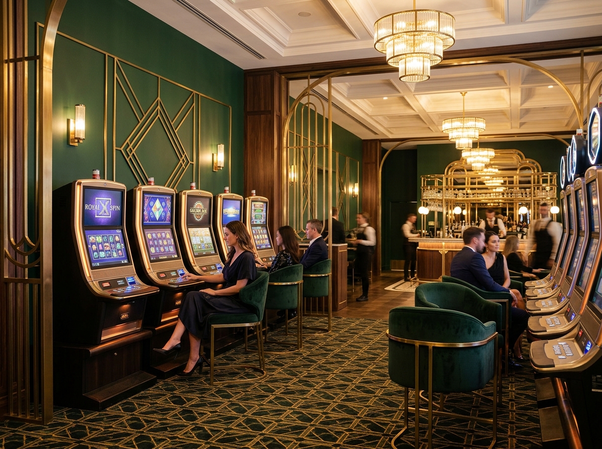 GoldenArcadeAU gaming area